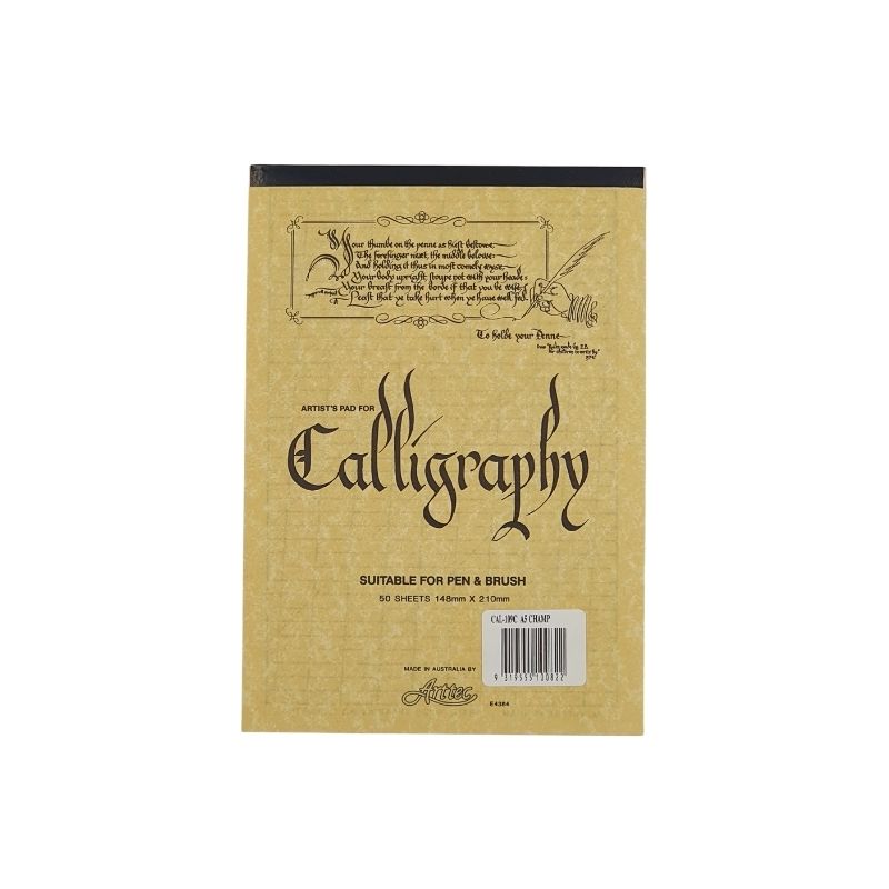 Arttec Calligraphy Pad A5 - Champagne
