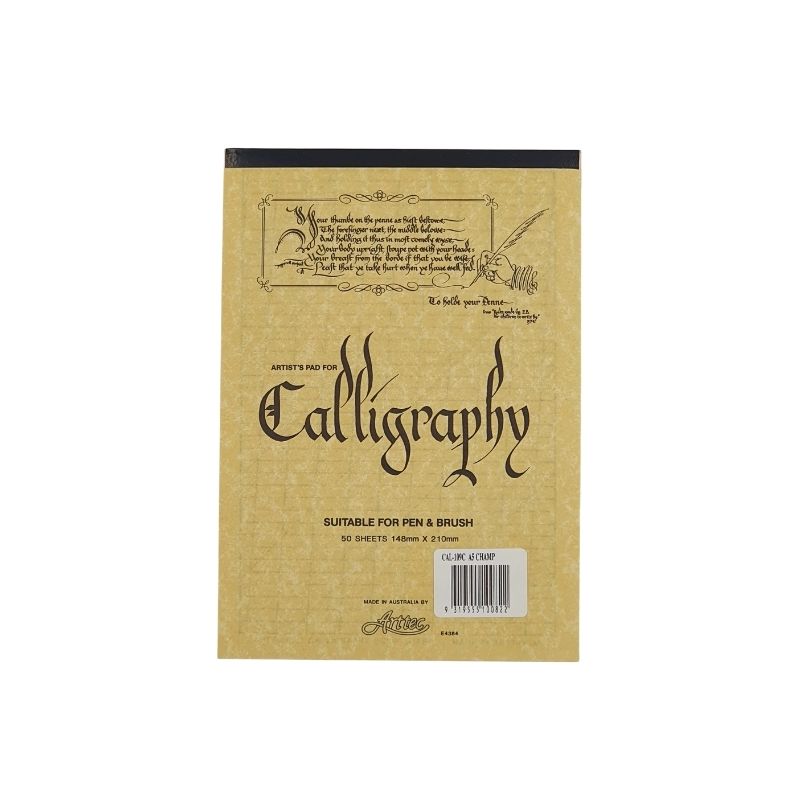 Arttec Calligraphy Pad A5 - Champagne