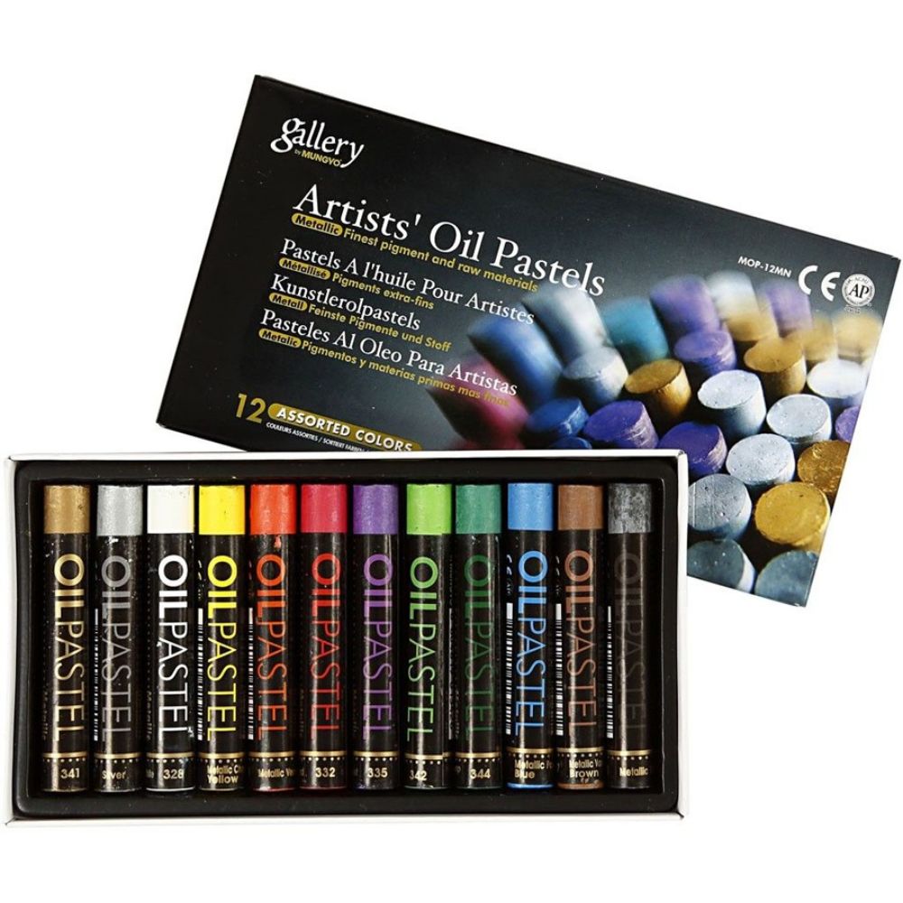 metallic oil pastels for artists