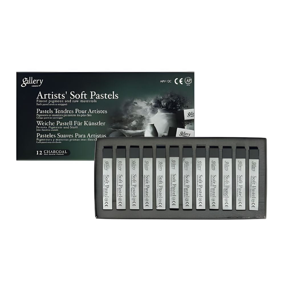 Soft art pastels charcoal