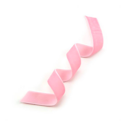 Velvet Ribbon, Blush Pink