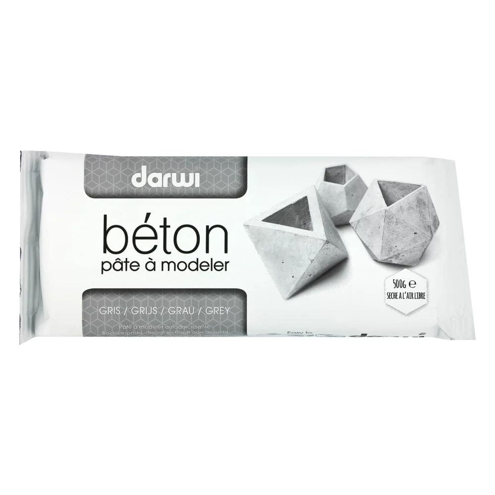 darwi beton grey air dry clay
