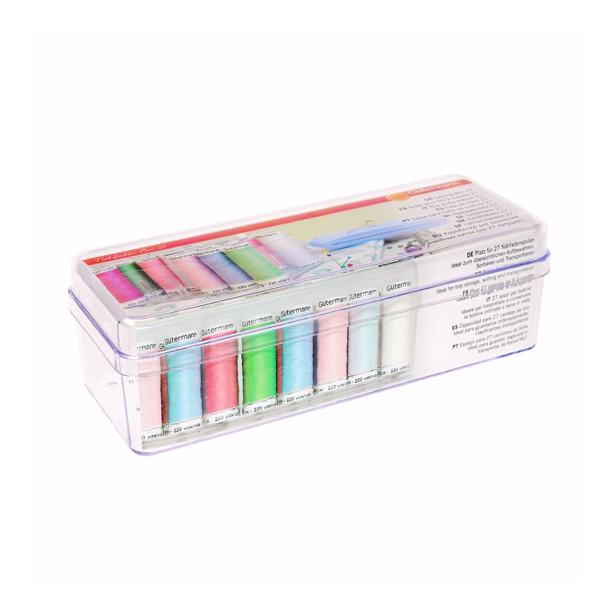 Gutermann sewing thread storage box