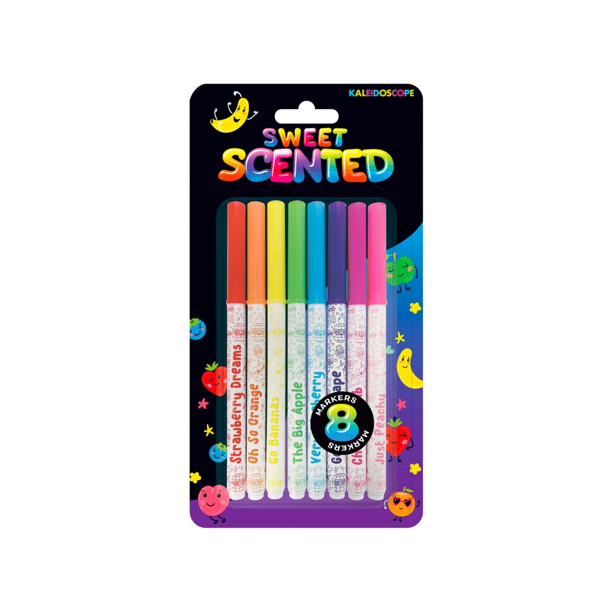 kaleidoscope scented marker set