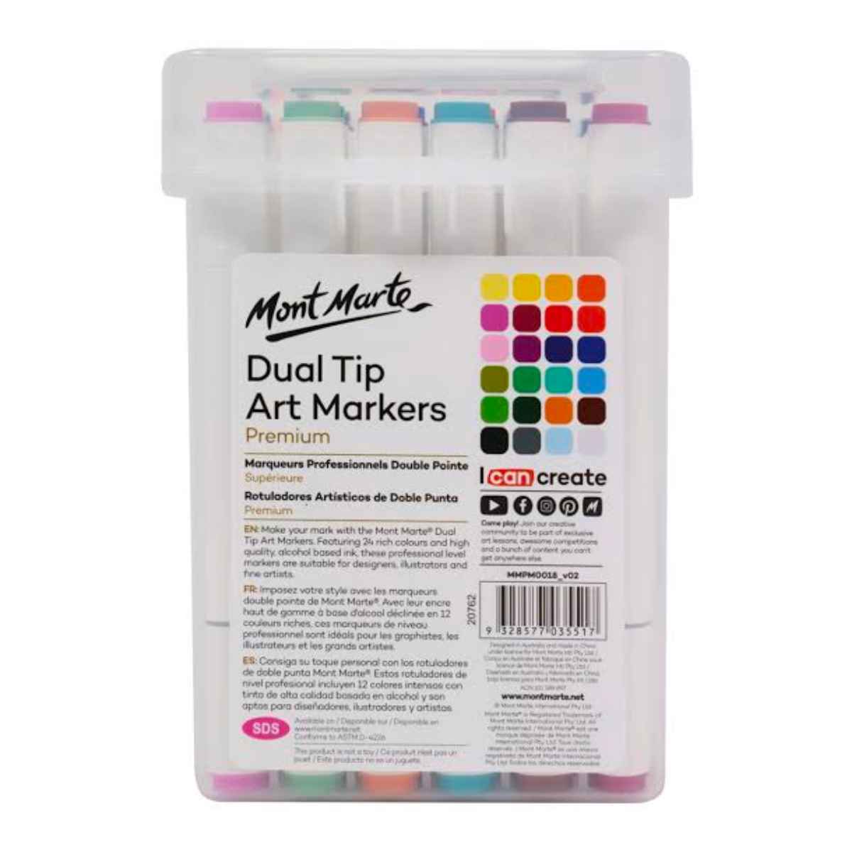 Mont Marte Dual Tip Art Markers