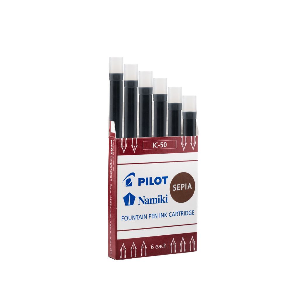 Pilot Fountain Pen Ink Refill Cartridge, Assorted Colours