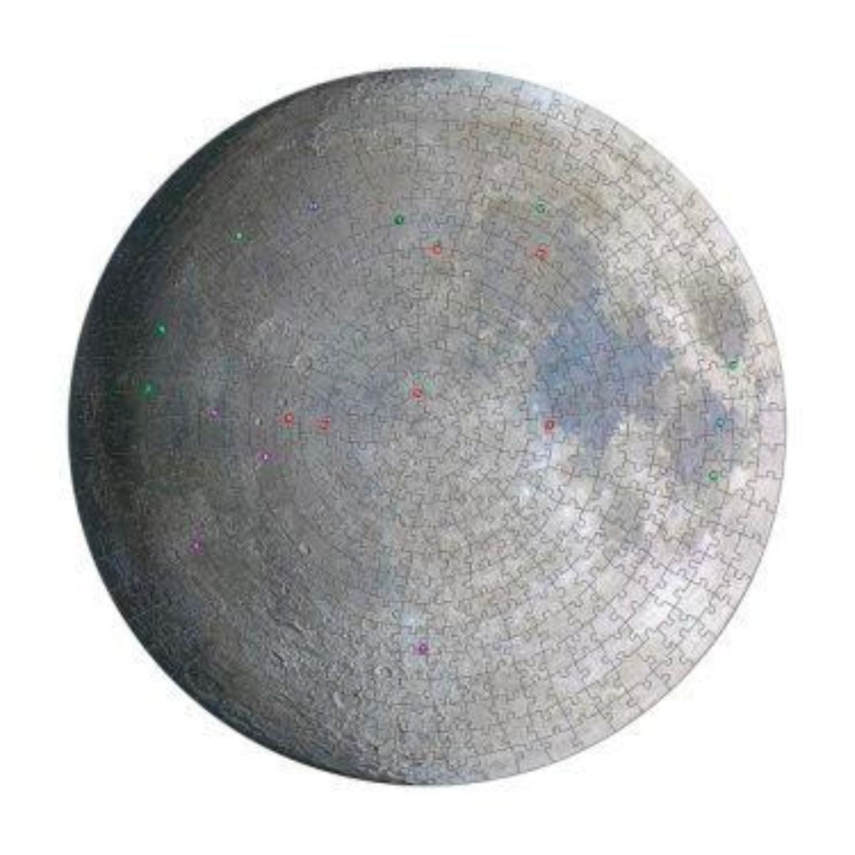 Puzzlebilities Shaped 500pc Jigsaw Puzzle - The Moon