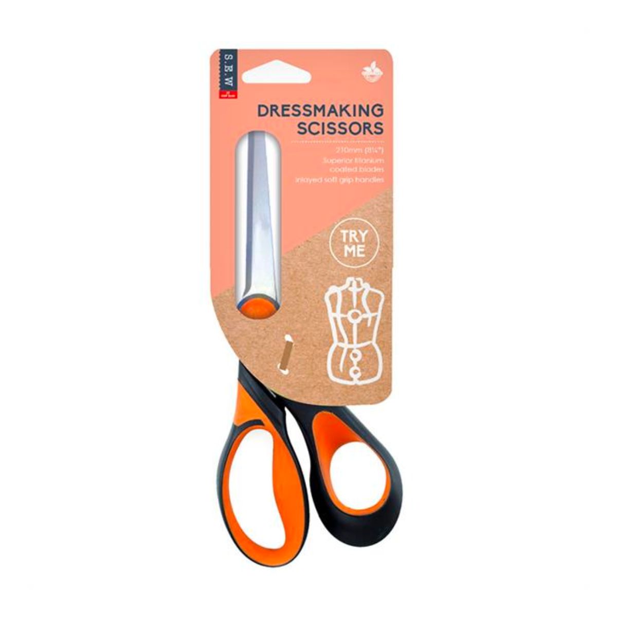 SEW Titanium Coated Dressmaking Scissors 210mm