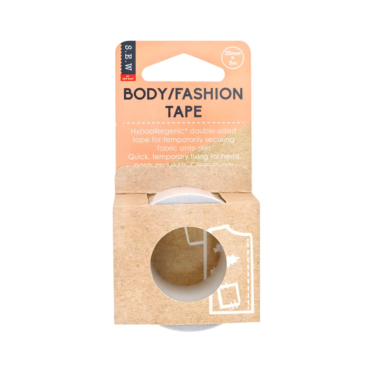 fashion body adhesive hem tape