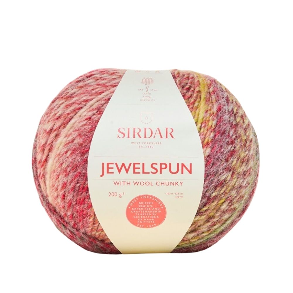 Sirdar Jewelspun Chunky Wool Yarn, 200gm