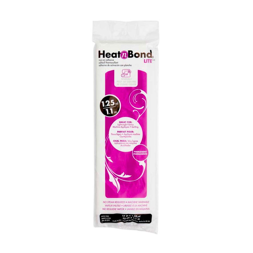 Heat n Bond Litehold Iron On Fabric Adhesive