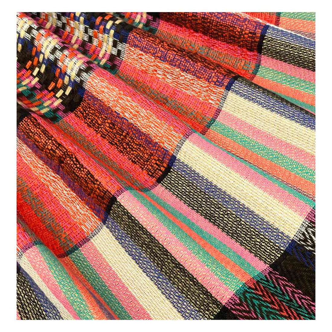 Turkish Wool Stole, shawl, Red