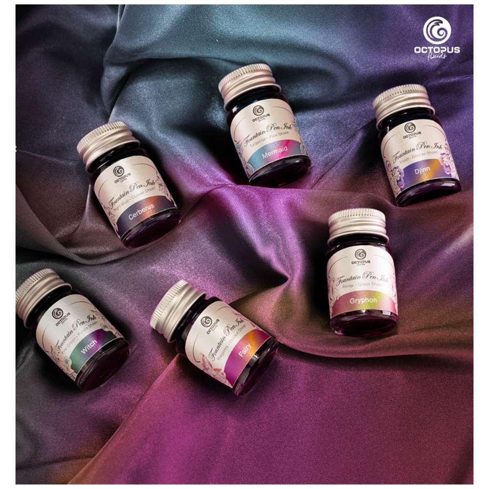 sheening fountain pen ink set