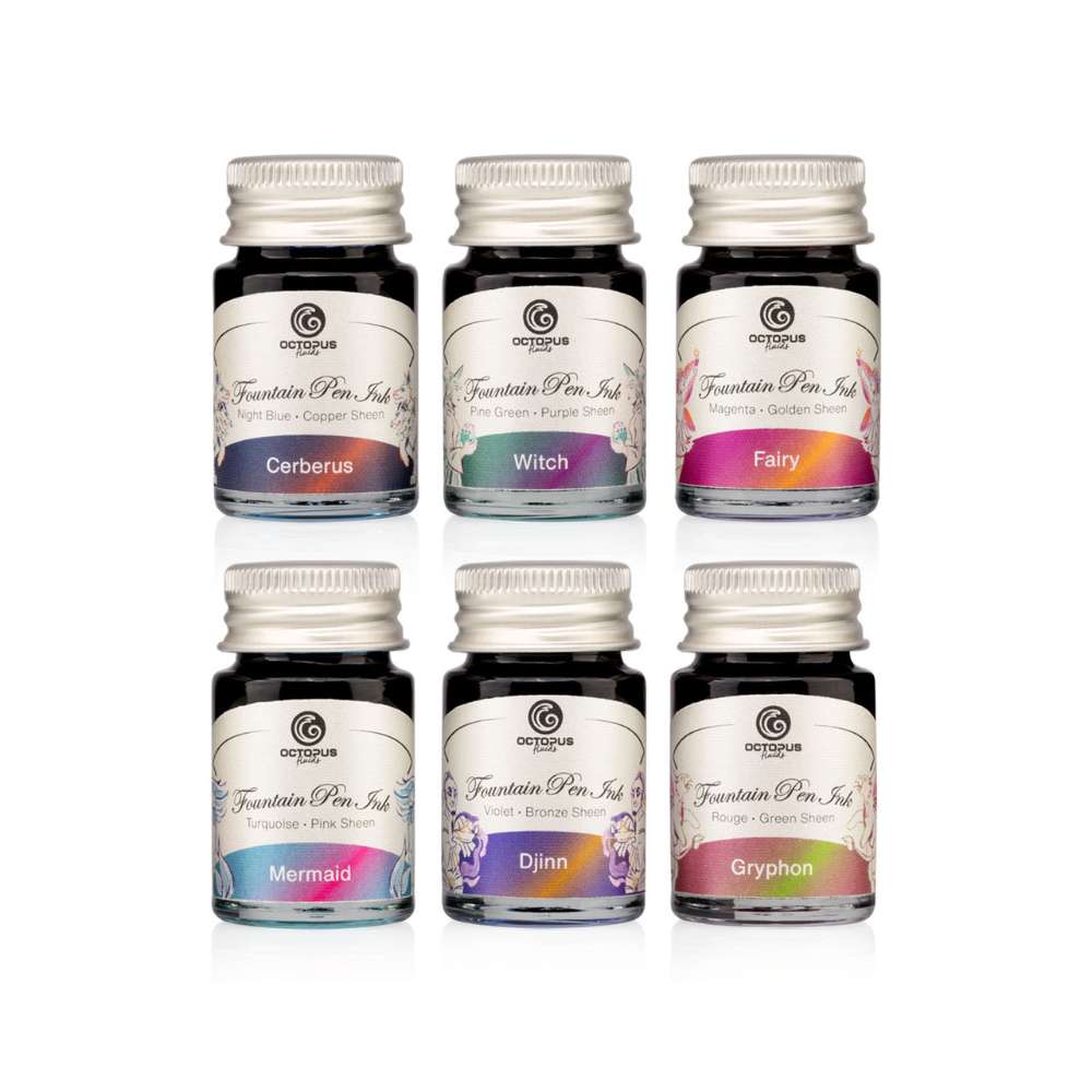 sheening fountain pen ink set