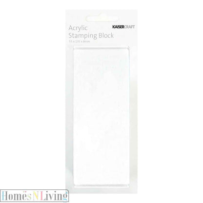 acrylic stamping block
