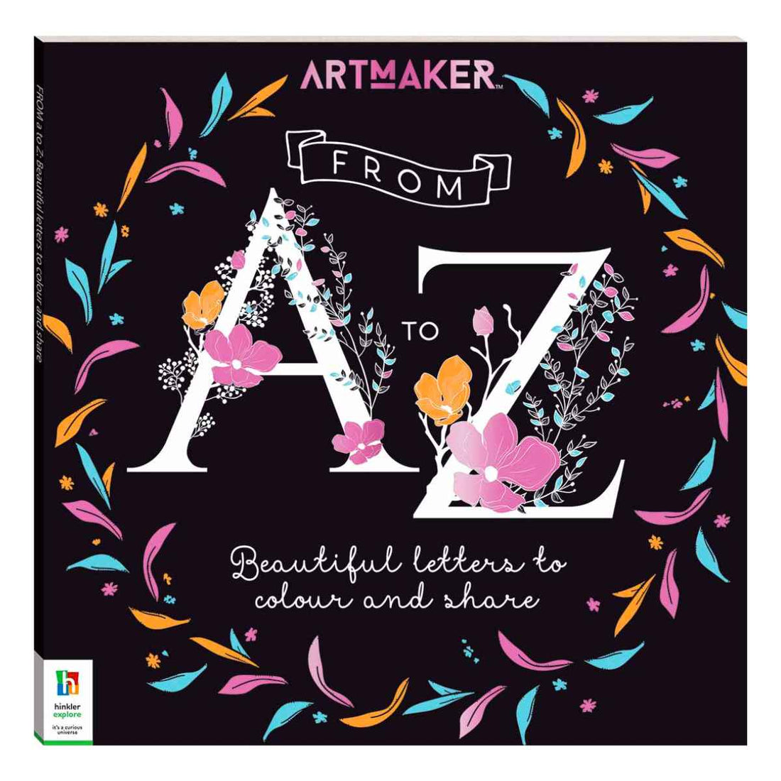 A to Z Letters Colouring Book