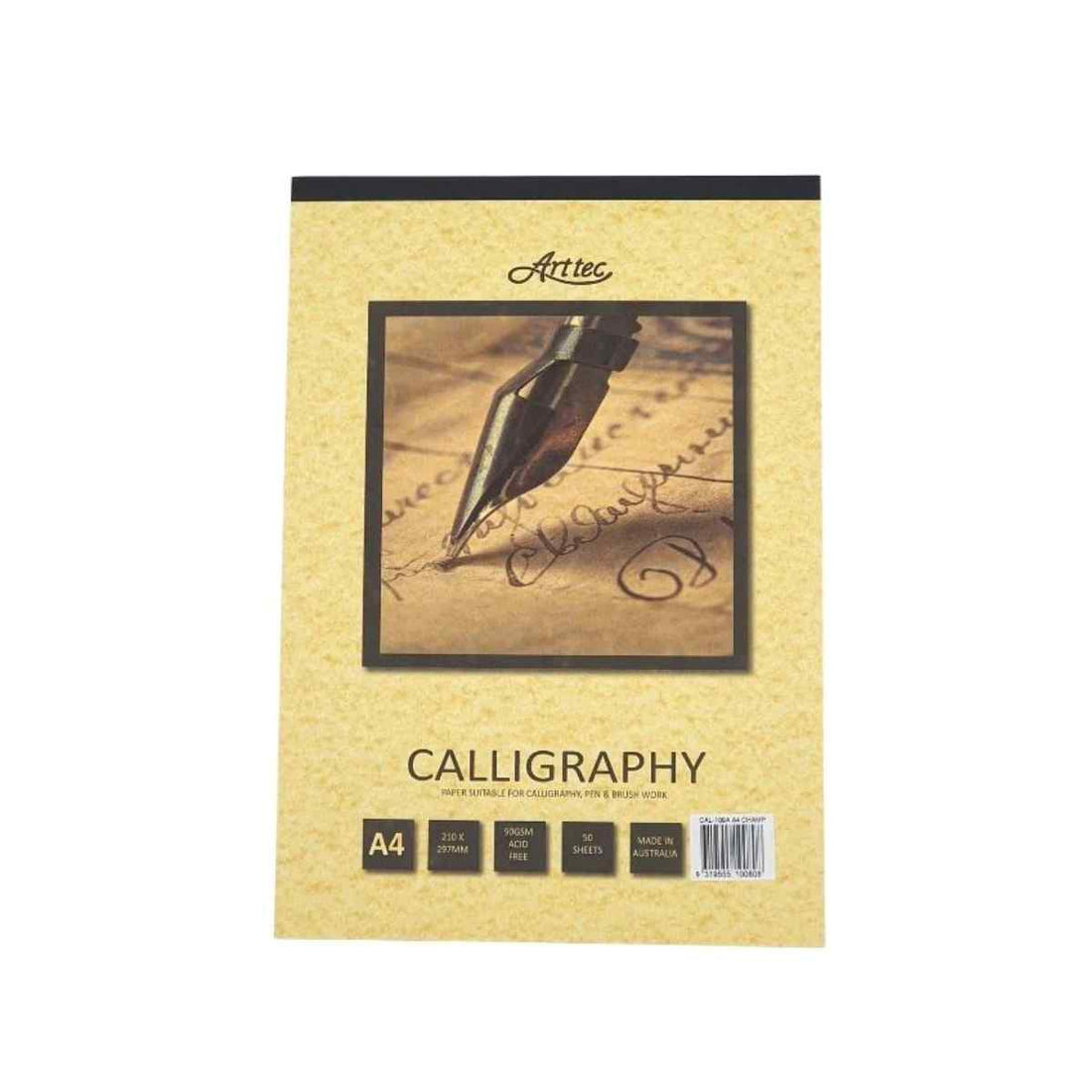 Arttec Calligraphy Pad A4
