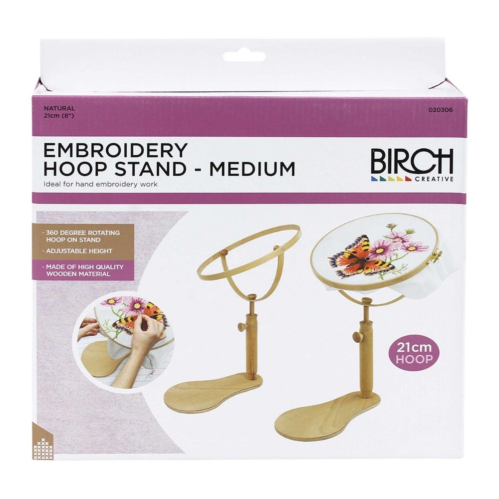 embroidery wooden craft stand adjustable