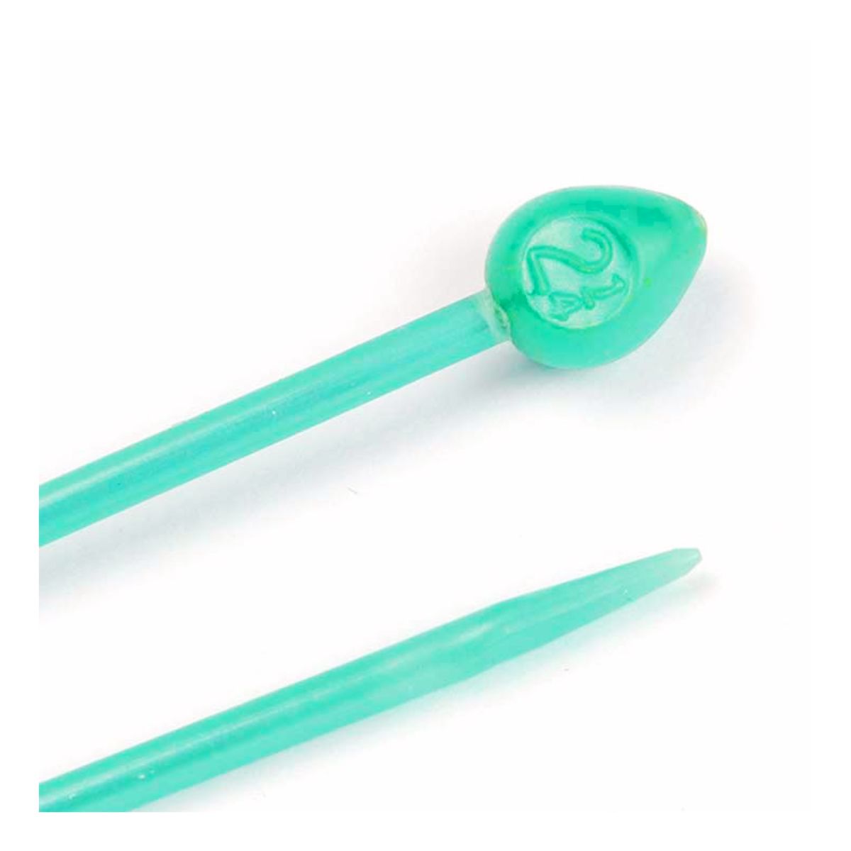 birch knitting needles pearl green 30cm