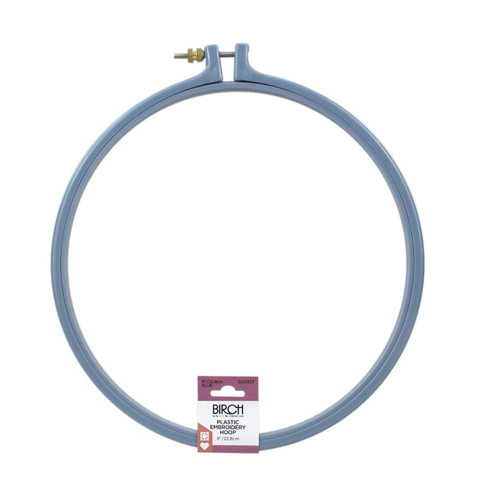 round plastic embroidery hoop