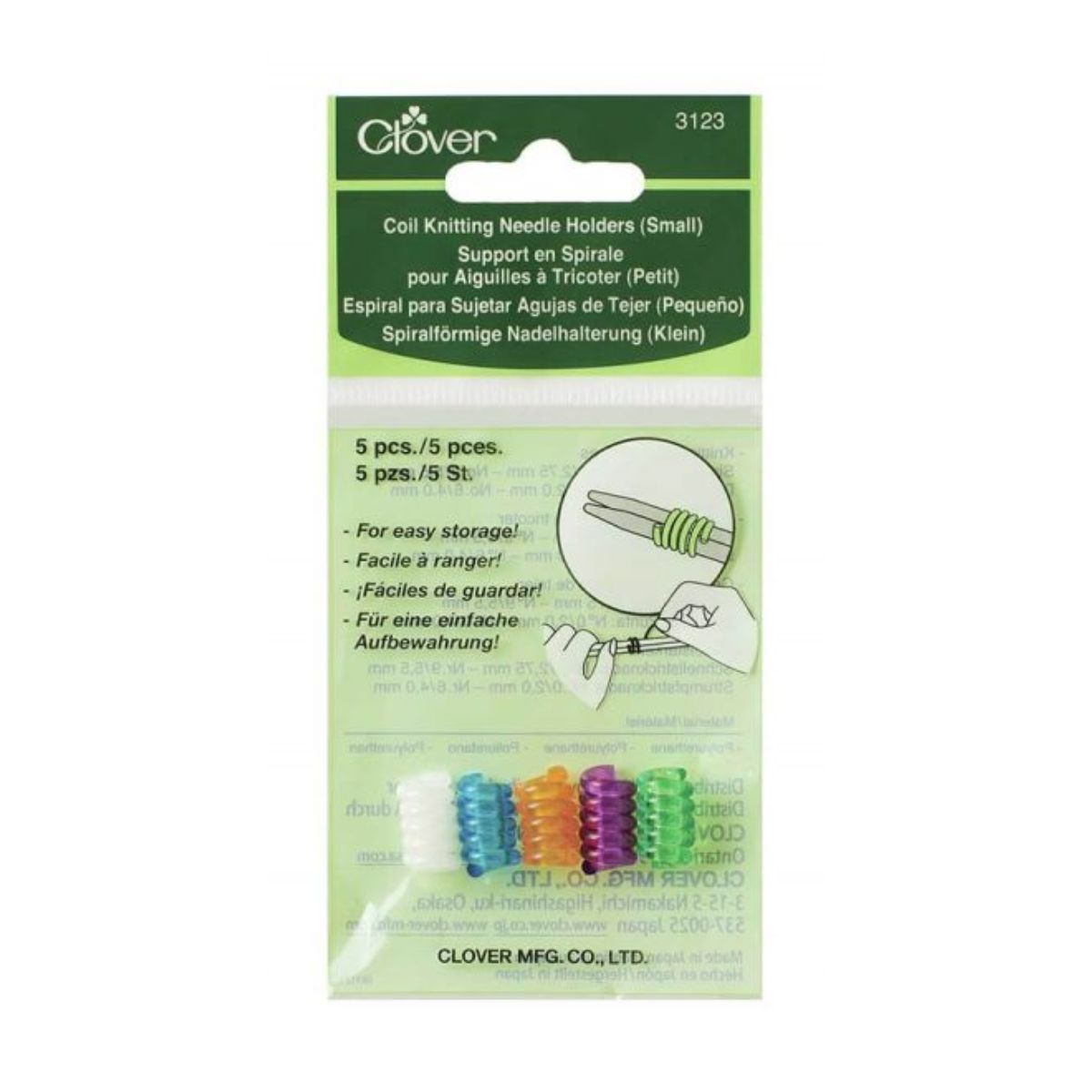 clover knitting needle holders