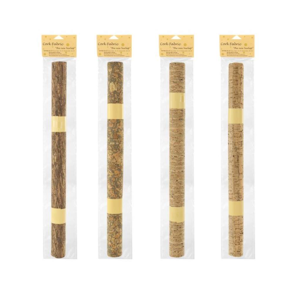 patterned cork fabric for diy crafts