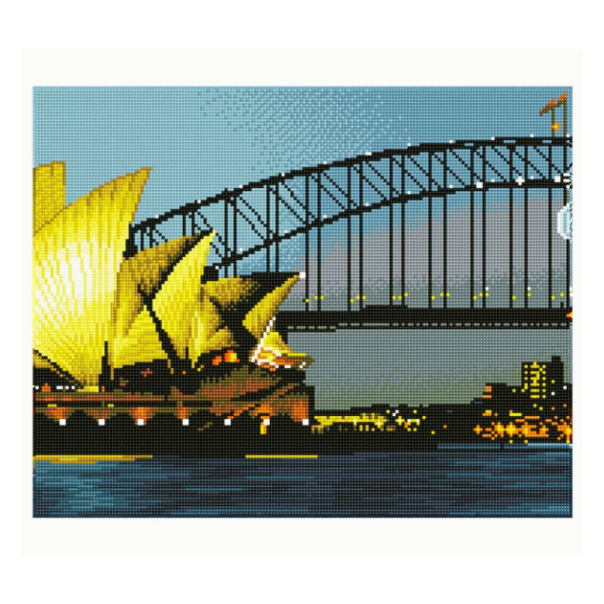 diamond dotz painting kit, sydney by the night