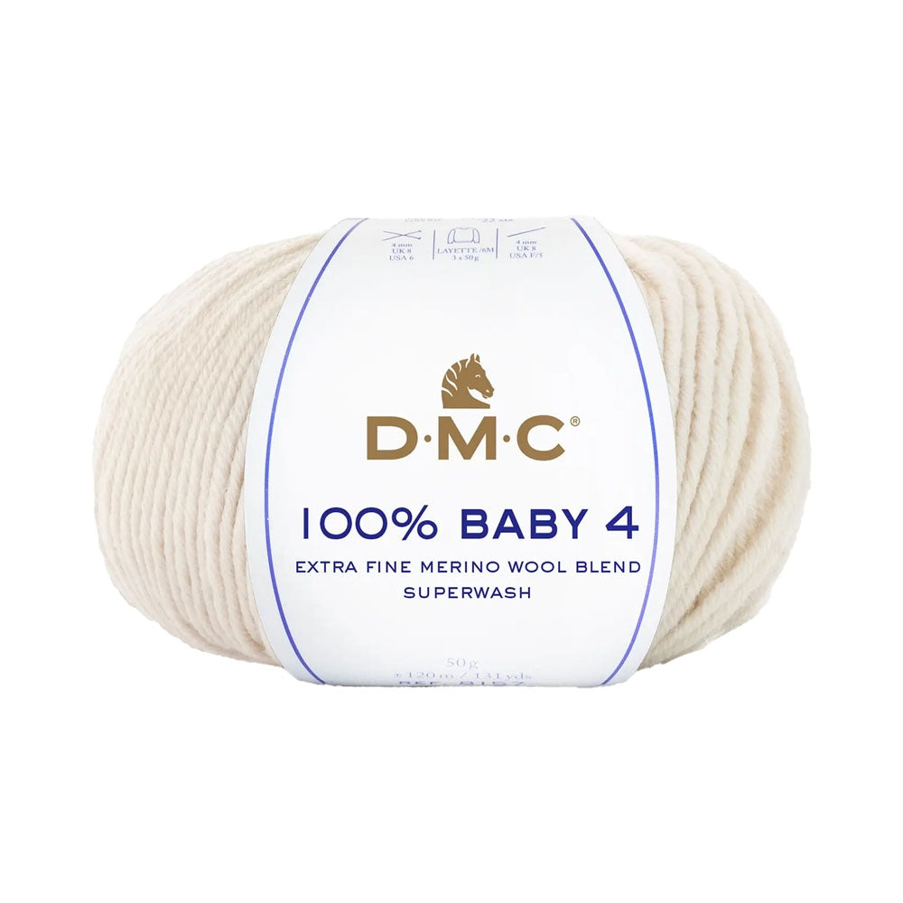 egg white dmc baby yarn for knitting