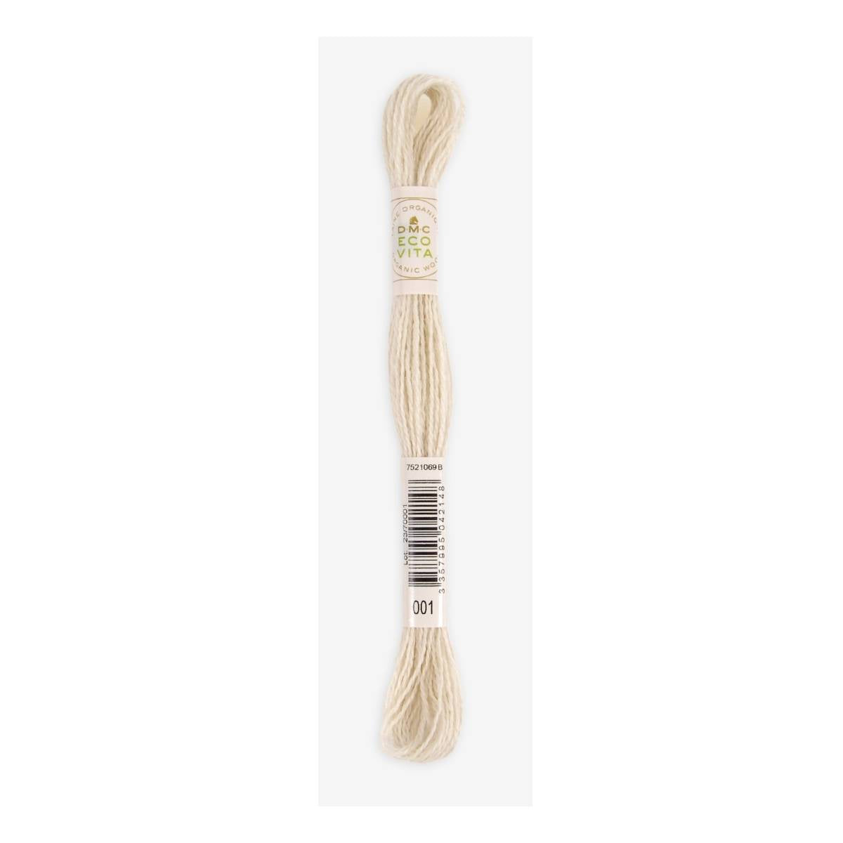 DMC Eco Vita Naturally Dyed Organic Wool Thread, Skeins