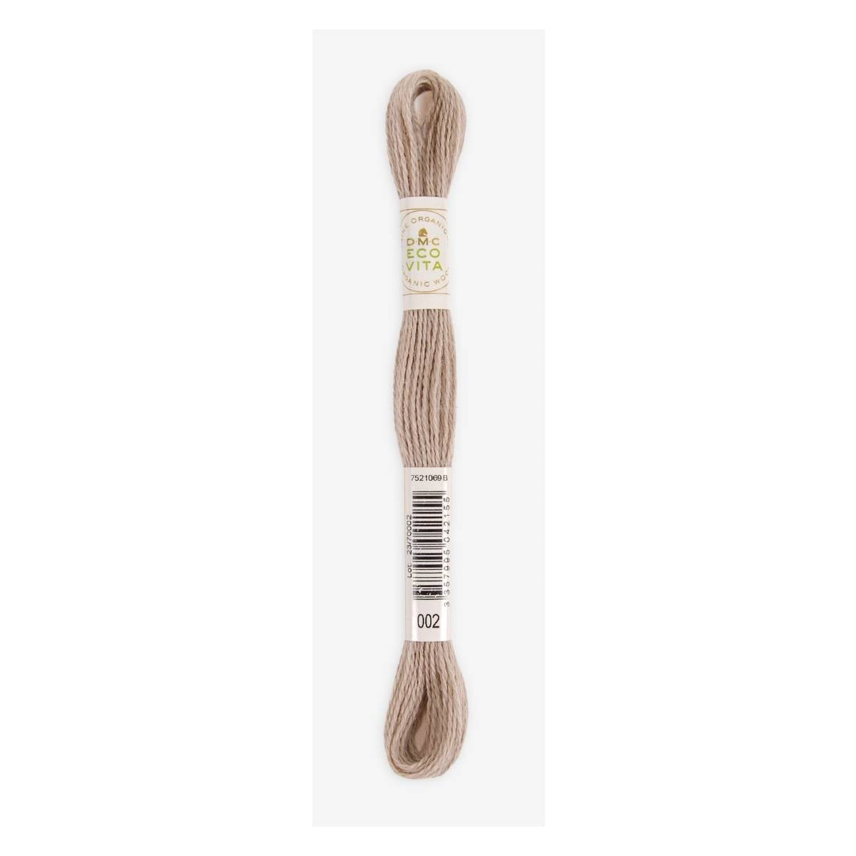 DMC Eco Vita Naturally Dyed Organic Wool Thread, Skeins
