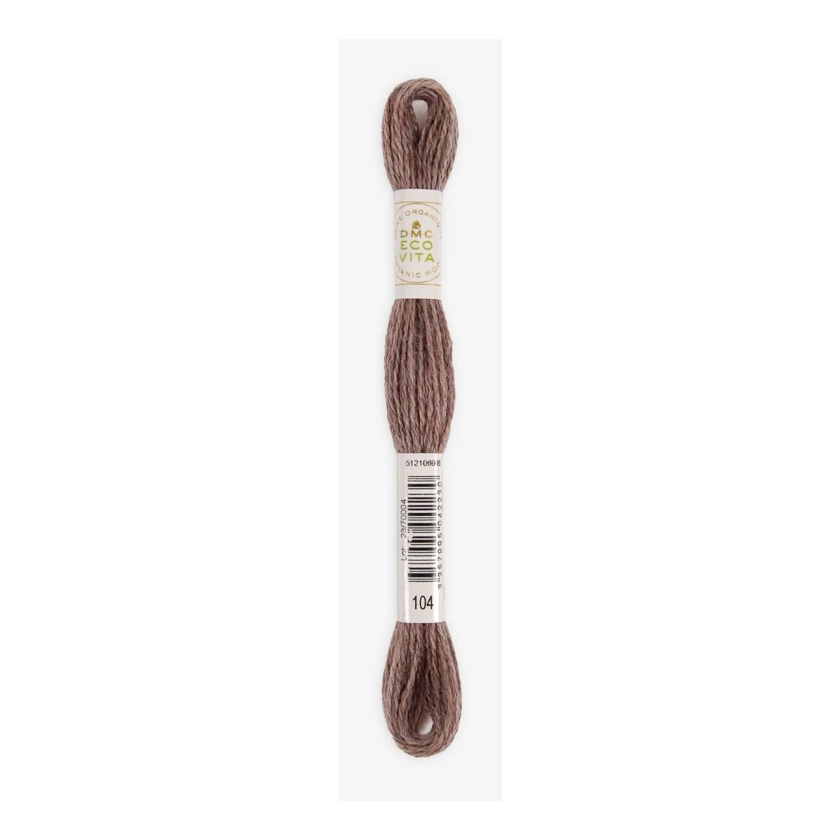 DMC Eco Vita Naturally Dyed Organic Wool Thread, Skeins