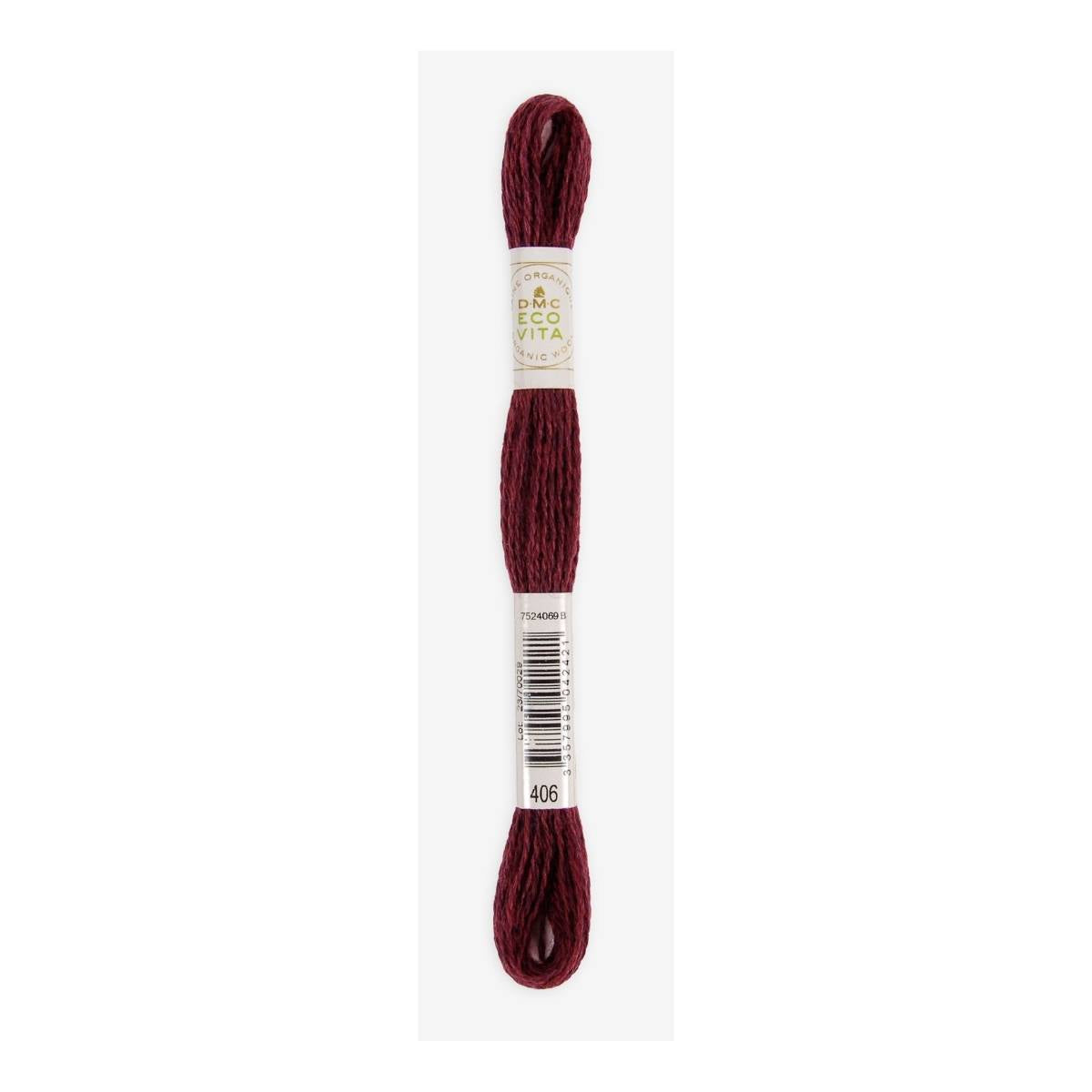 DMC Eco Vita Naturally Dyed Organic Wool Thread, Skeins
