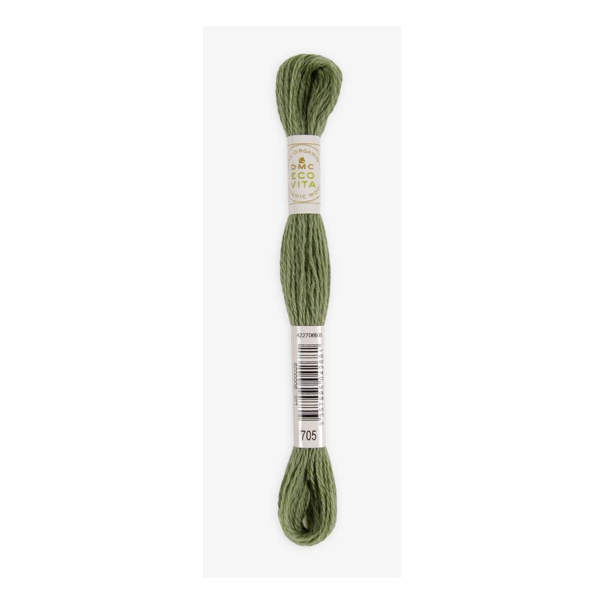 DMC Eco Vita Naturally Dyed Organic Wool Thread, Skeins
