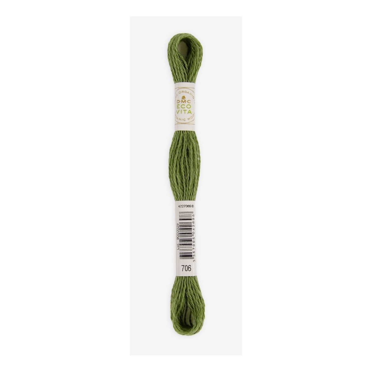 DMC Eco Vita Naturally Dyed Organic Wool Thread, Skeins