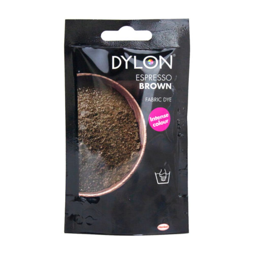 Dylon Permanent Hand Fabric Dye - Espresso Brown