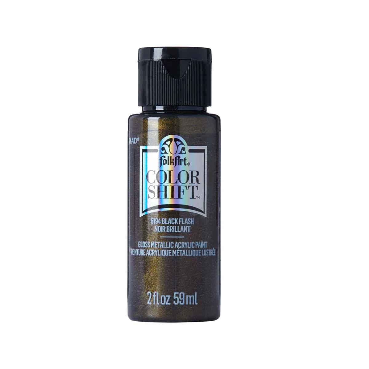 FolkArt Color Shift Acrylic Paint - Black