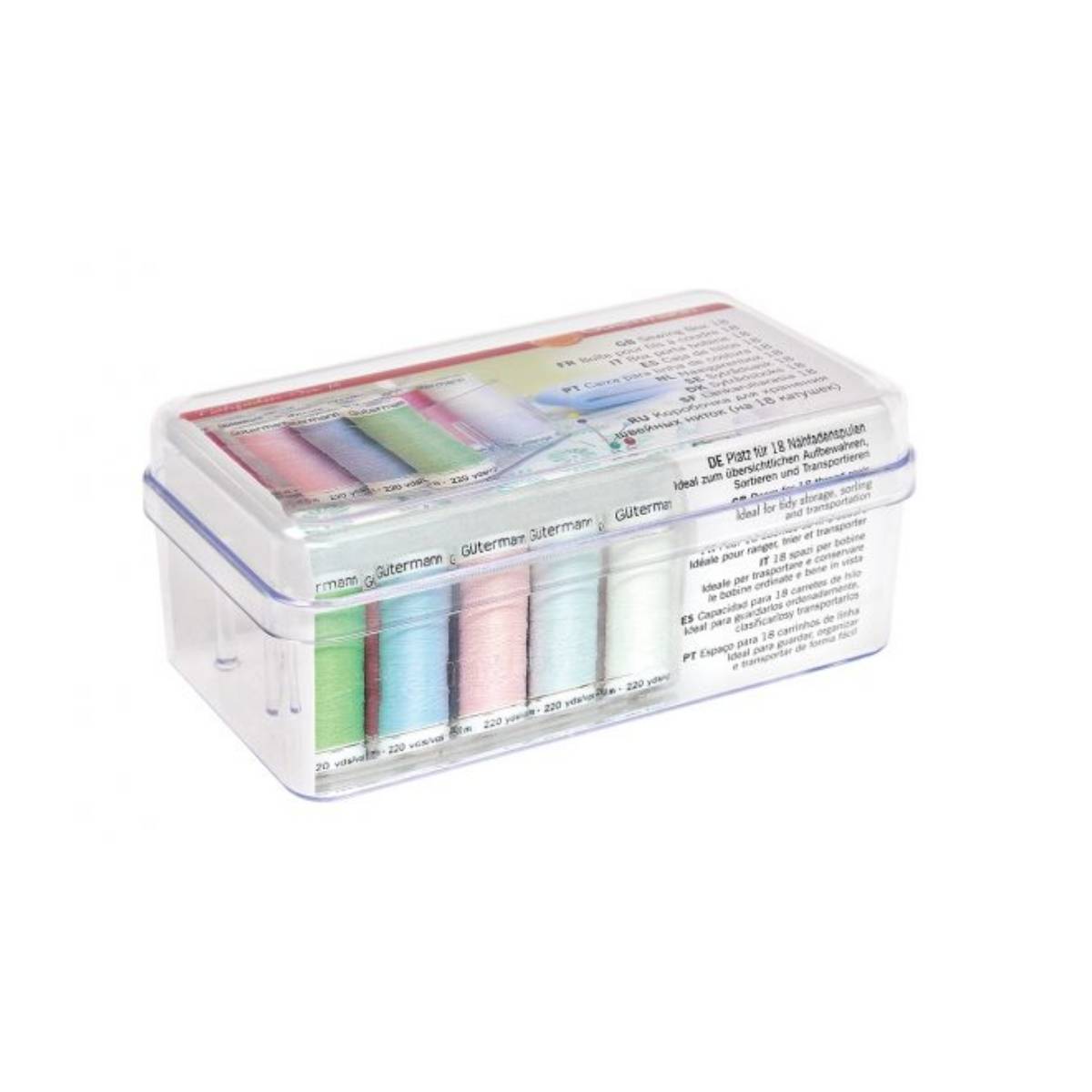 gutermann sewing thread storage box