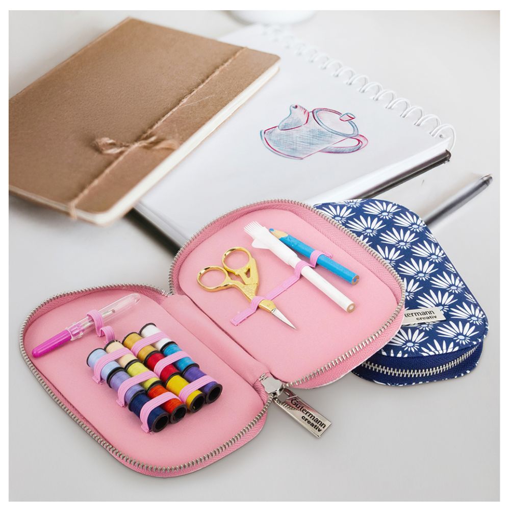 zipped sewing case by birch gutermann