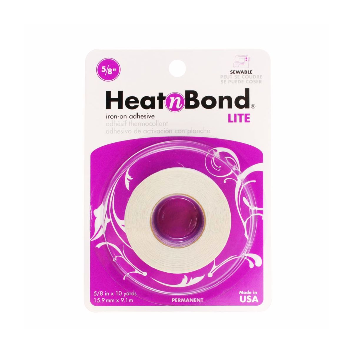 heatnbond iron on fabric tape sewable