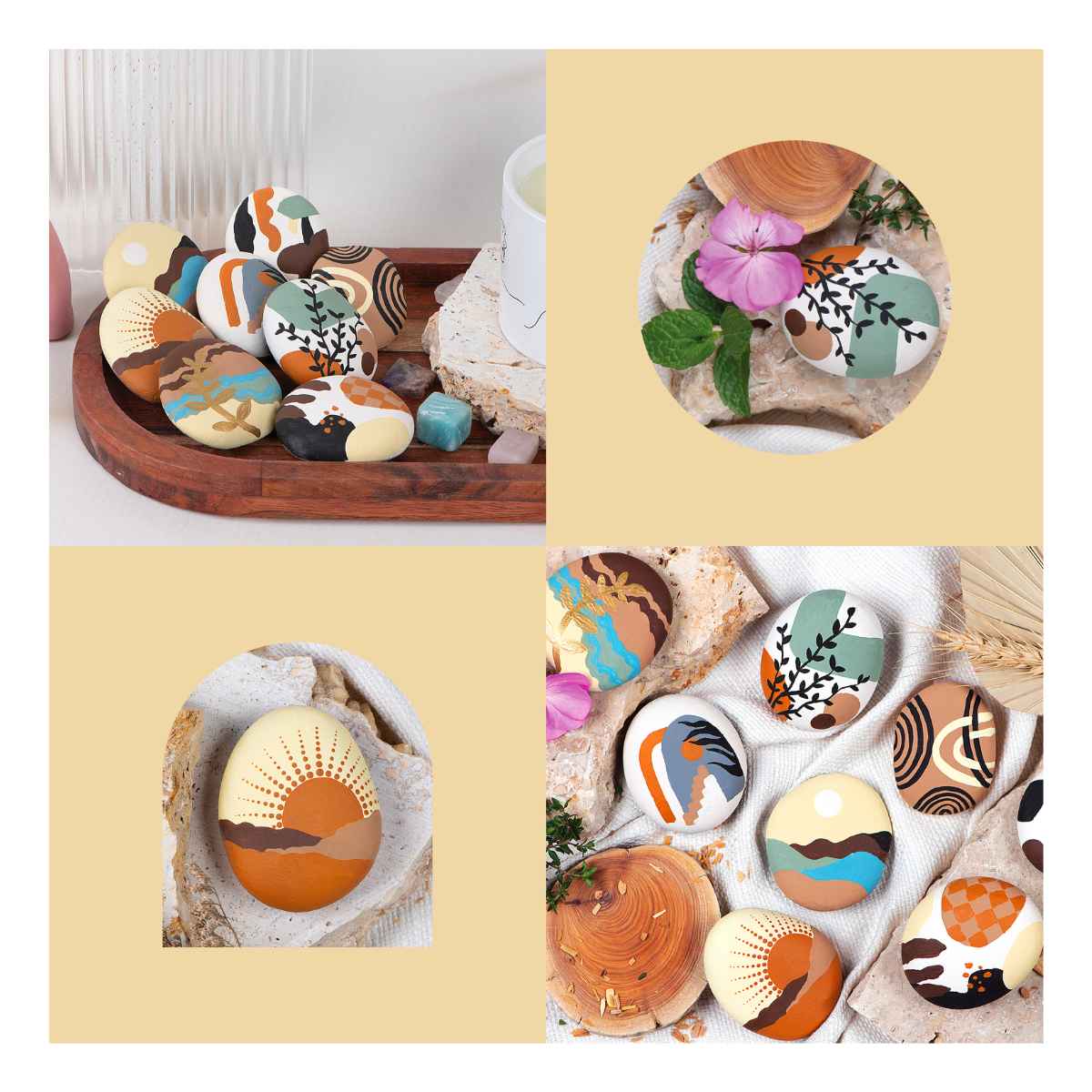 Craft Maker Scented Rock Painting Art Kit
