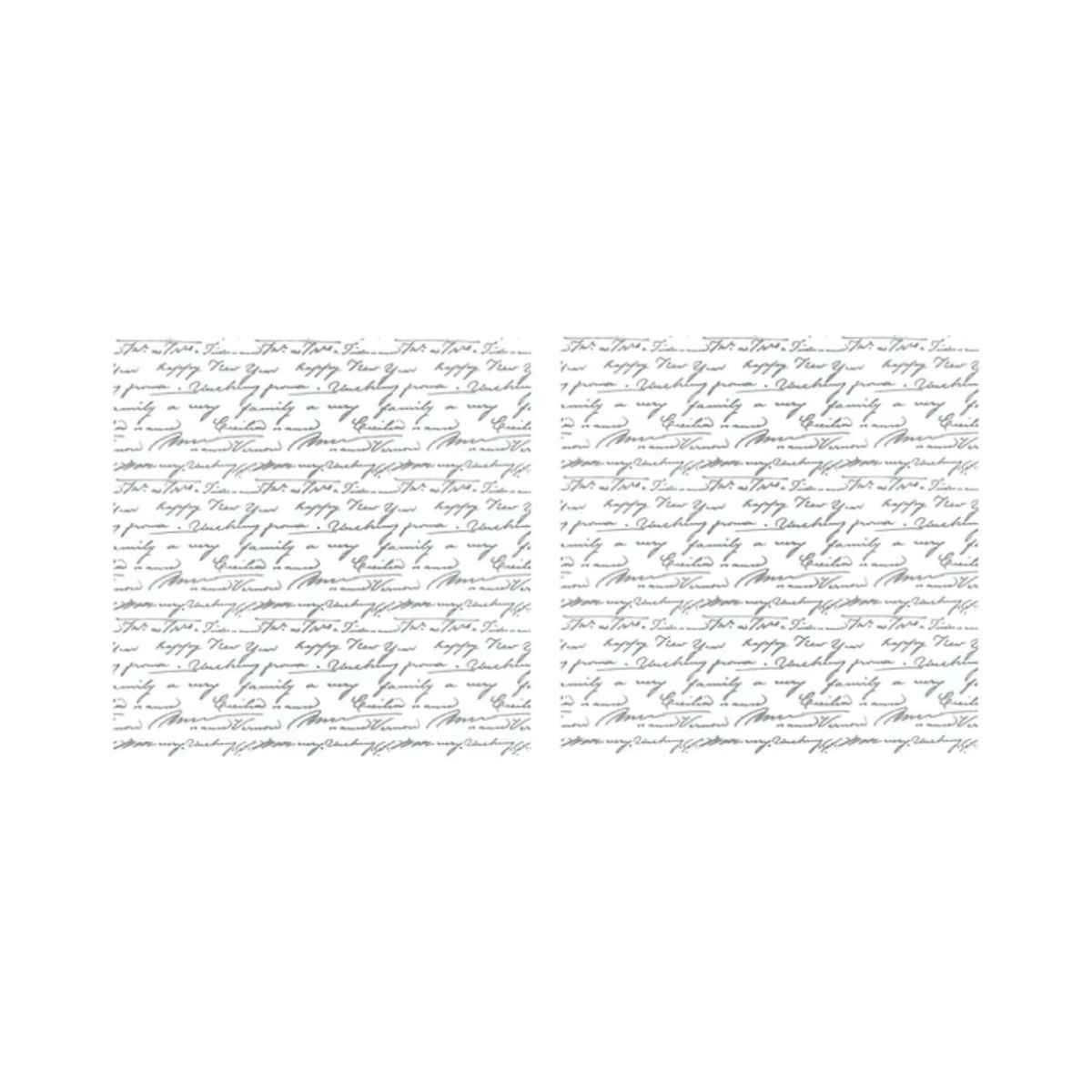 Hokus Pokus Rub On Transfer Silver Foil Accents - My Diary