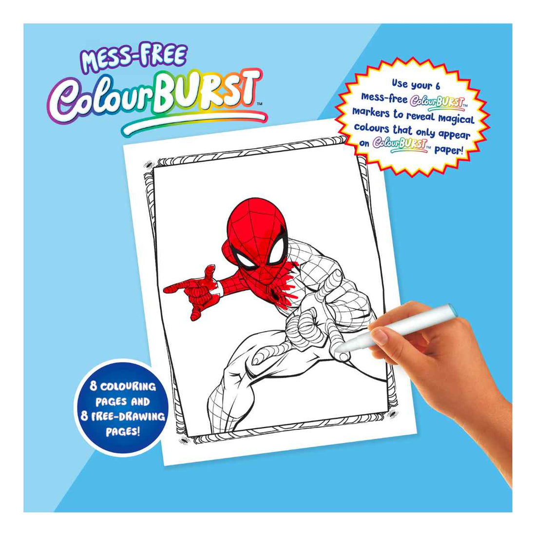 Inkredibles Spider-Man Colour Burst