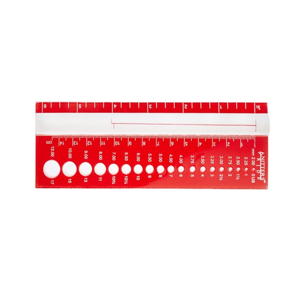 knitpro knitting needle gauge