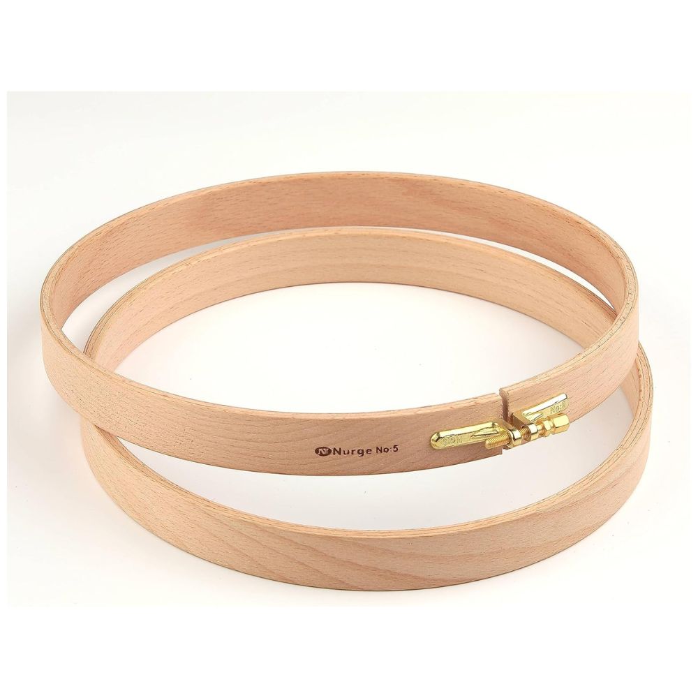wooden embroidery hoop