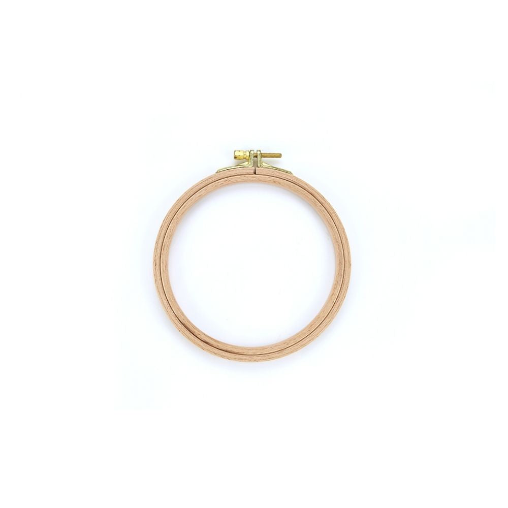wooden embroidery hoop