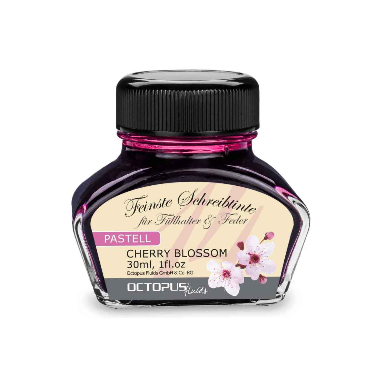 pastel fountain pen ink cherry blossom pink