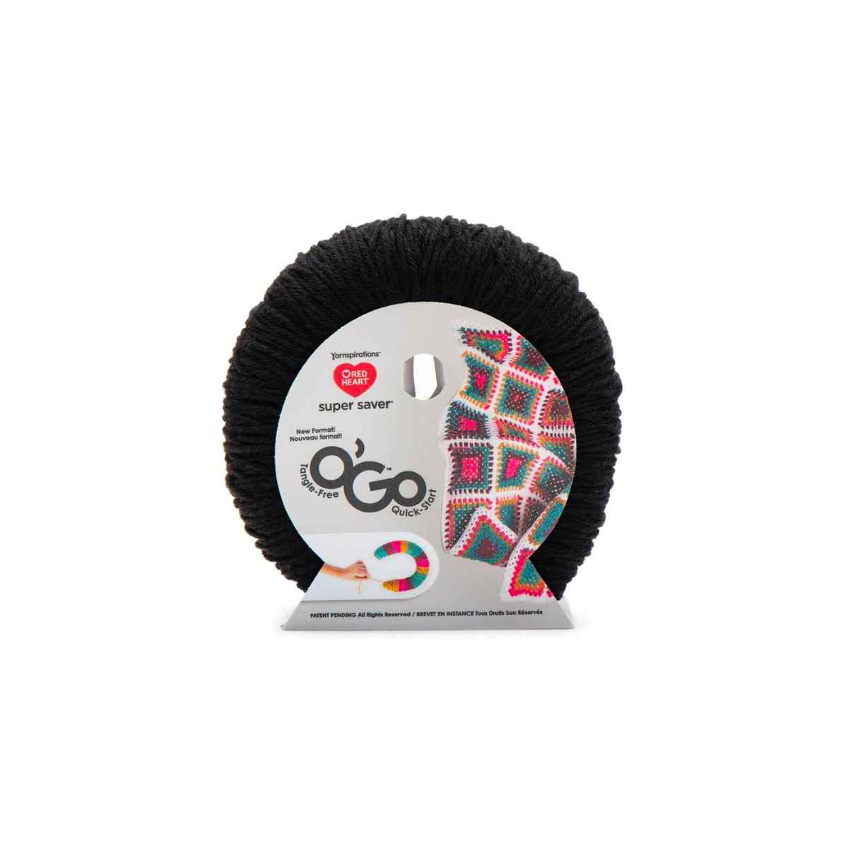 red heart super saver yarn black