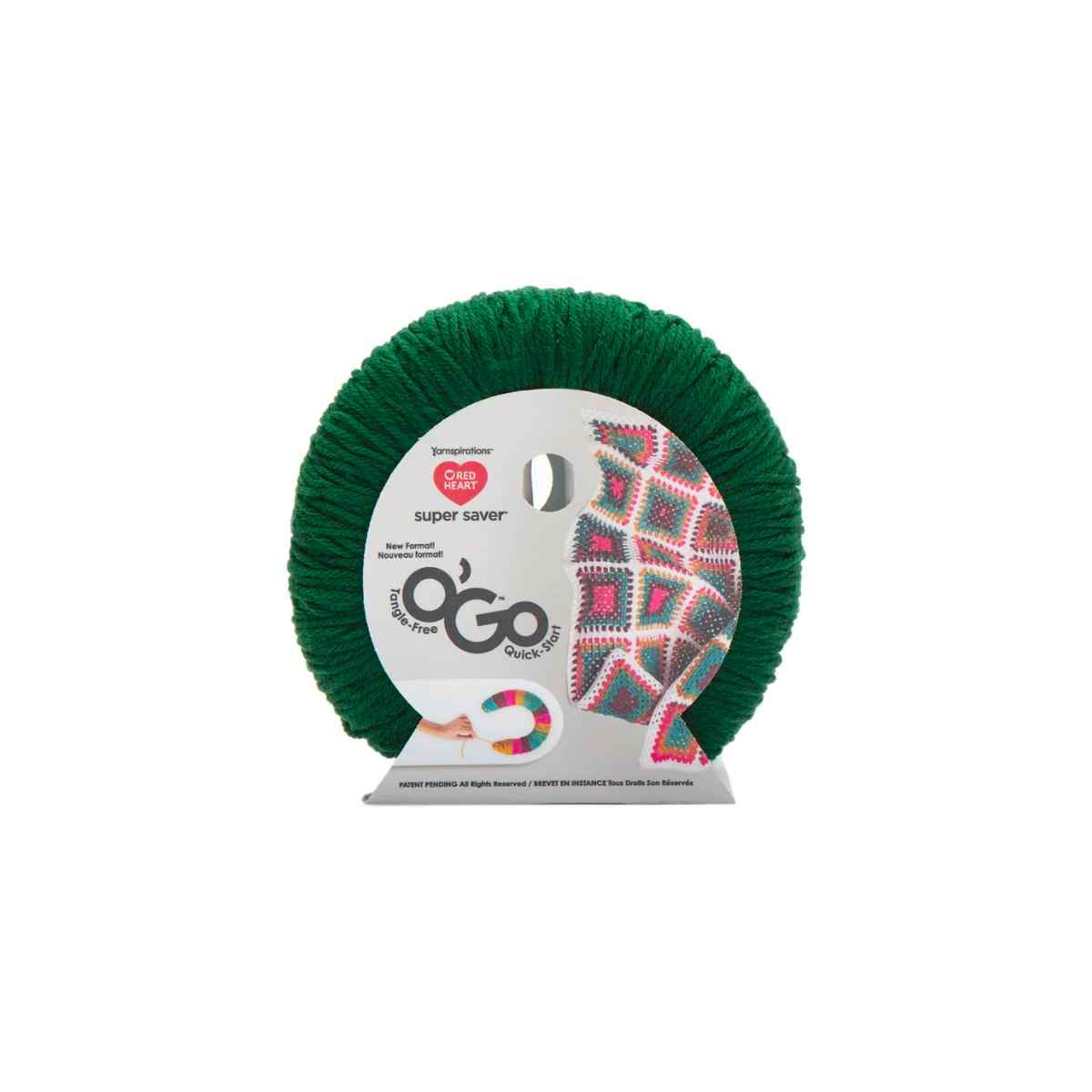 hunter green super saver yarn