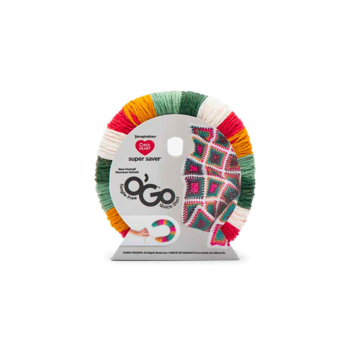 red heart super saver wool yarn rainbow