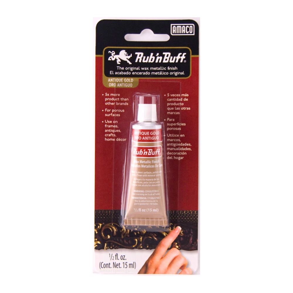 Rub n buff Metallic Wax, Antique Gold